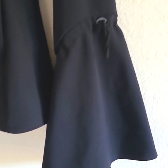 Jonathan Simkhai Hood Jacket. Size Medium Black Flare Sleeves. Zip Up. Like New - Picture 5 of 16